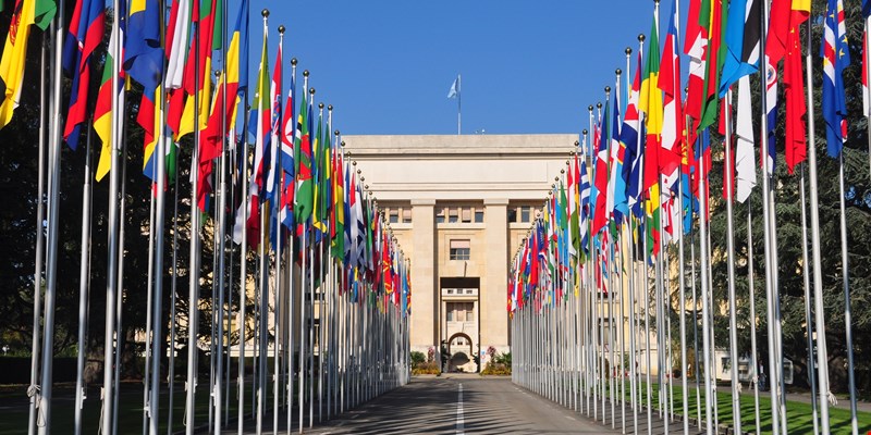 Palais des Nations United Nations in Geneva