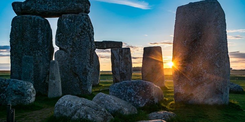Stonehenge an ancient prehistoric stone monument