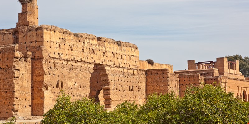 16th-century Palais El Badi (El Badi Palace) in Marrakech