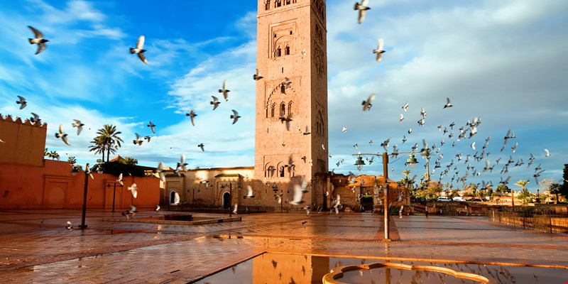 Koutoubia mosque, Marrakech, Morocco
