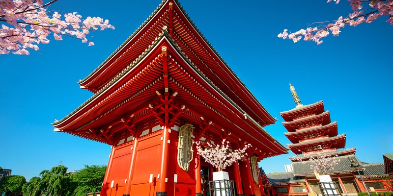 Tokyo City - Sensoji-ji Temple - Asakusa district, Japan, Asia