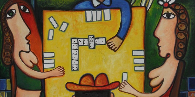 Man in a museum in Zagreb, Croatia